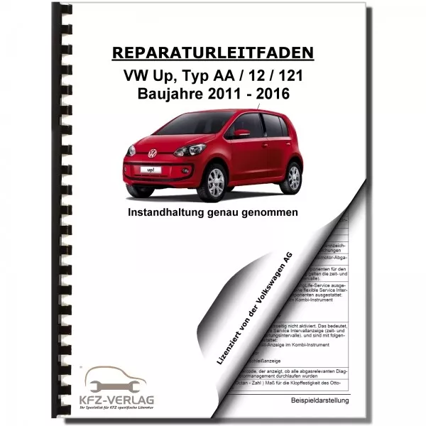 VW UP!, TYP 12 (11>) Inspektion, Wartung, Pflege - Reparaturanleitung EUR  22,90 - PicClick DE