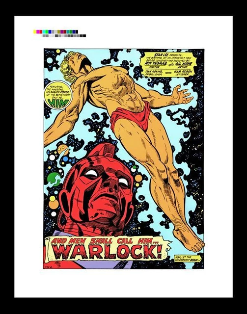 Gil Kane Marvel Premiere #1 Rare Production Art Pg 1