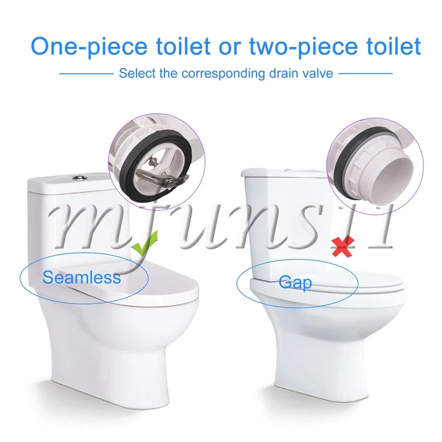 21CM TOILET WATER Tank Fill Valve Drain Valve w/Scew Replacement for