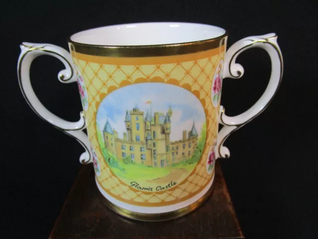 Beautiful Vintage Caverswall Queen Mother Centenary Loving Cup Ltd Ed 3