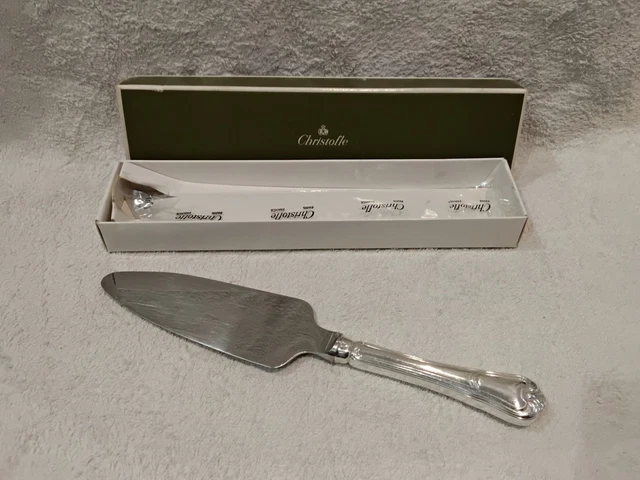 PELLE À TARTE de style Louis XVI en métal argenté (Orf. Christofle) EUR