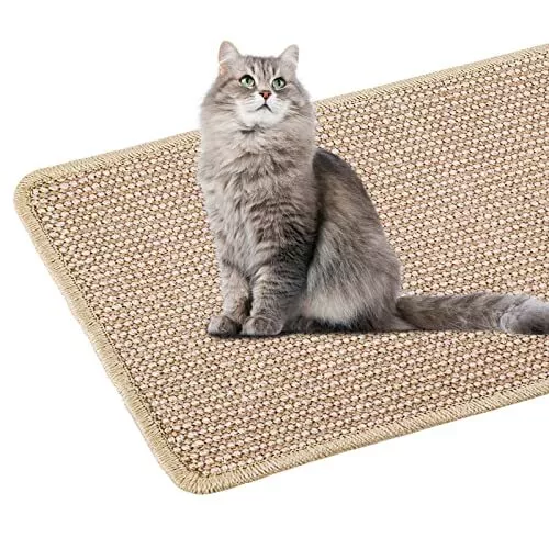 Gotanc Grattoir Chat 60x40 cm Tapis Griffoir Chats - Antidérapant et résistan...