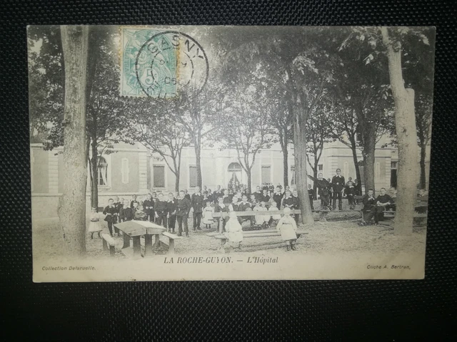 CPA 95 LA ROCHE GUYON - L'Hôpital