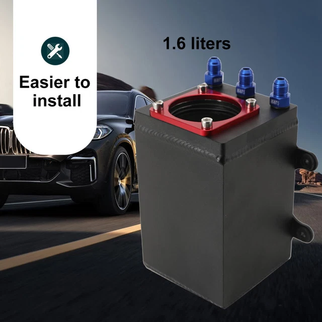 Serbatoio catch benzina 1,6 litri alluminio 044 attacco R32 VR6 Audi S2 RS2 RS4