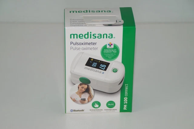 Medisana PM 100 connect Pulsoximeter, Messung der Sauerstoffsättigung im Blut