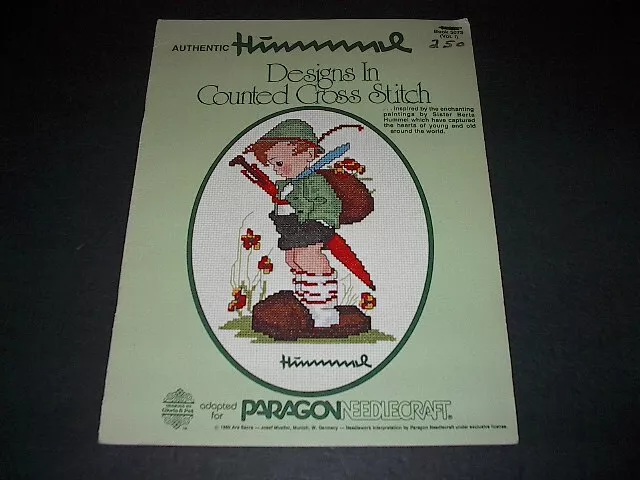 Authentic Hummel Designs in Counted Cross Stitch  Paragon Needlecraft  16 Charts