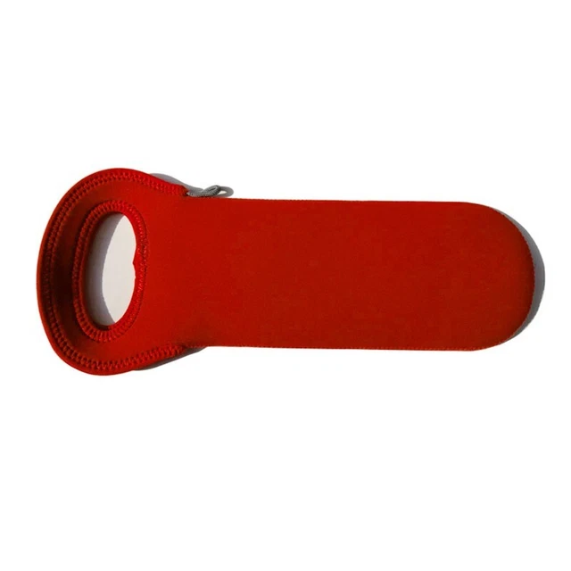 Bottiglia in neoprene isolata bevanda/vino/champagne/birra radiatore borsa morta supporto