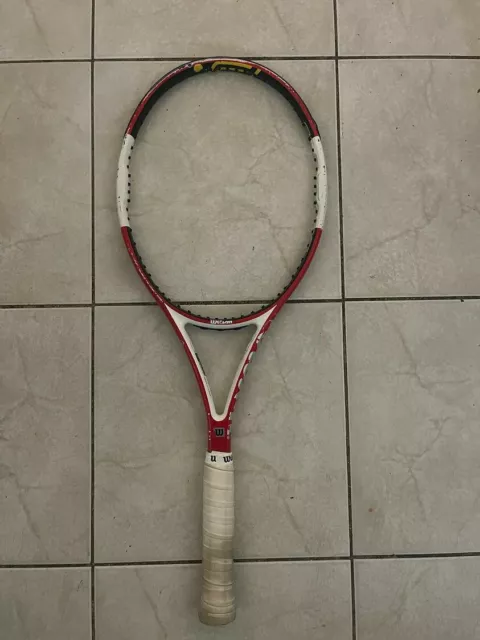 ROGER FEDERER Wilson Pro Staff Ncode Six One 95 16x18 Tennis Racquet 4 3/8