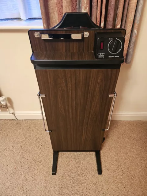 Corby Trouser Press Walnut Finish