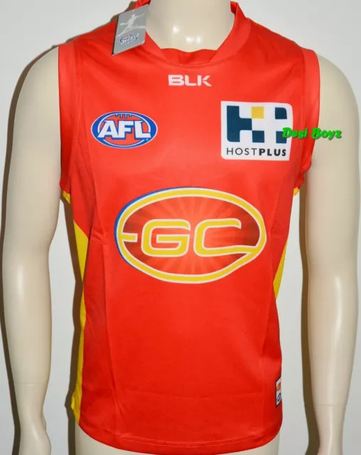 BNWT - Gold Coast Suns Mens AFL Home Guernsey Jersey Jumper Size: XXL