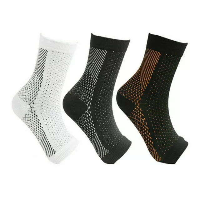 Women Socks Planter Fasciitis Ankle Support Pain Relief Infused Compression Sock