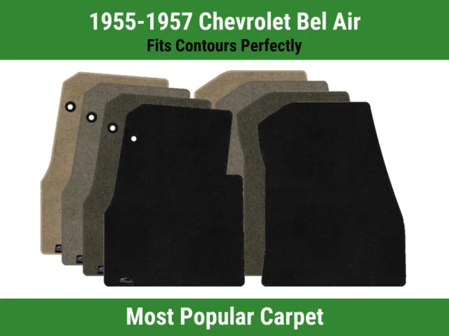 Lloyd Ultimat Front Row Carpet Mats for 1955-1957 Chevrolet Bel Air