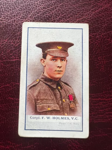 Gallaher - THE GREAT WAR VICTORIA CROSS HEROES 1915, 1st Series- #17 Cpt Holmes