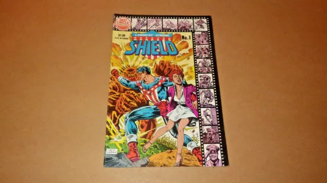 Lancelot Strong The Shield 1 Red Circle Comics Vol 1 No 1 June 1982  VF/NM 9.0