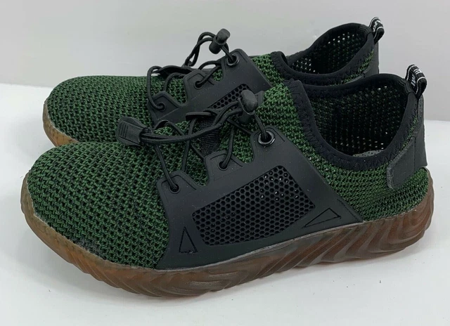 Adidas Die Weltmarke Green Mesh Work Shoes Steel Toe Men's Sz 6 EU 38 Women's 7