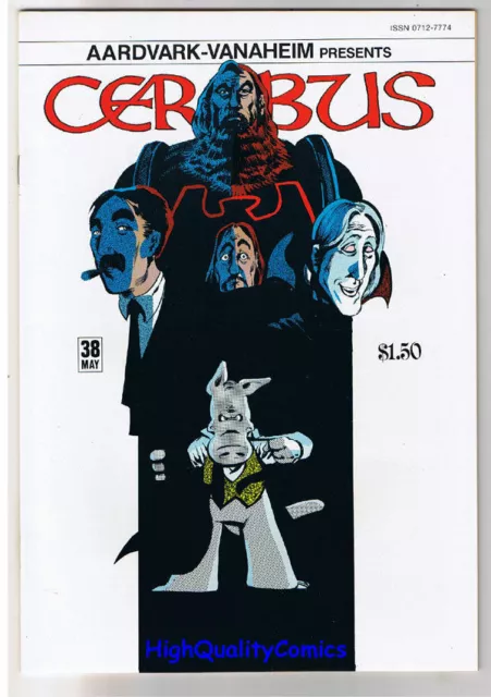 CEREBUS the AARDVARK #38, VF+, Dave Sim, Groucho Marx , 1977, more in store