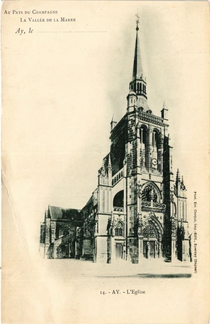 CPA AK AY - L'Église (363514)