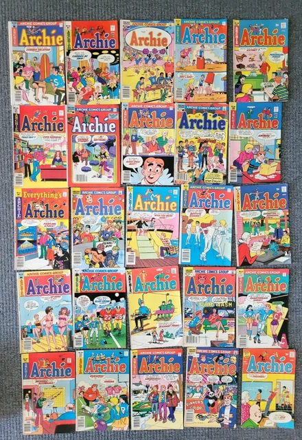 25 X ARCHIE Series Comics 1970s/1980s (Lot#8 ) $95.00 - PicClick AU