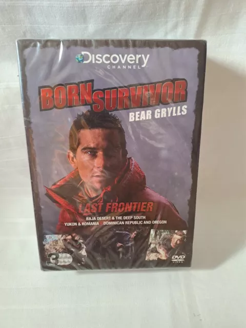 Bear Grylls Born Survivor Series (3 Box Set DVD), 6 Discs New and Sealed.