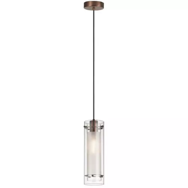 Dainolite Dinette 22152-CF-OBB Oil Brushed Bronze 1-Light Mini Pendant