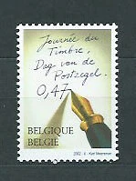 Belgien - Post 2002 Yvert 3058 MNH Día Del Briefmarke