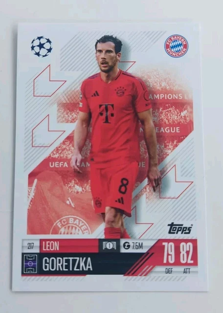 Carte à Collectionner Leon Goretzka - Bayern Munich - Saison 2025 Topps (1ère édition)
