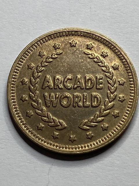 RARE ARCADE WORLD TOKEN 1980s DEFUNCT #rq1 £6.50 - PicClick UK