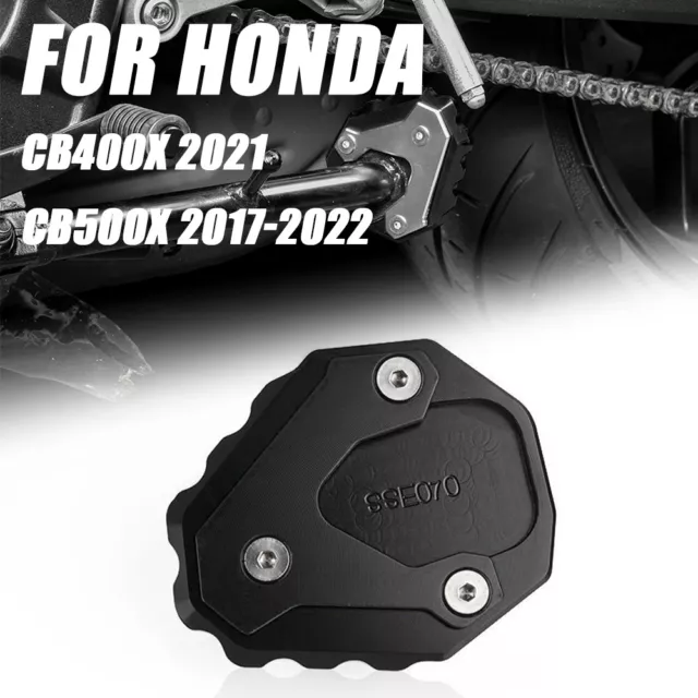 Side Stand Enlarger Kickstand Pad For HONDA CB300R 2018-2020 CB500X 2017-2023