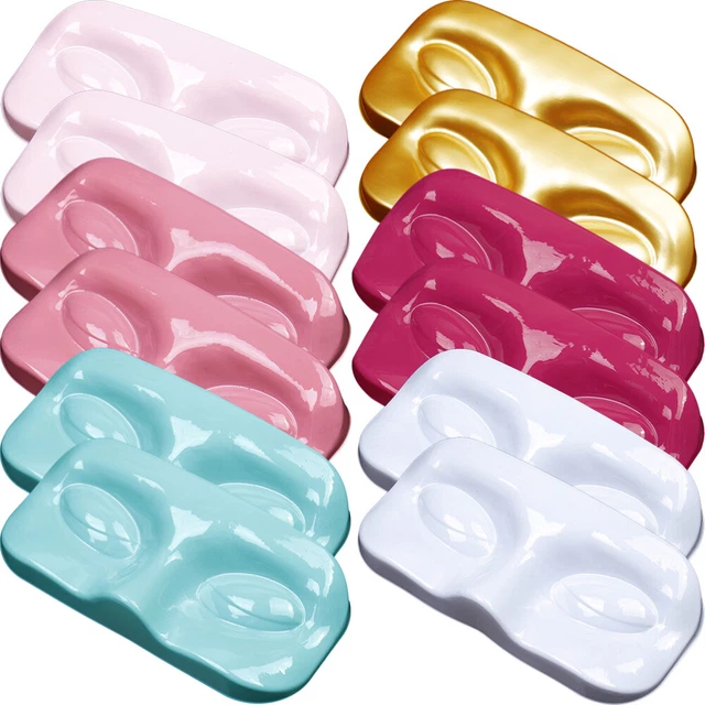 12 Pcs Eyelash False Display Tray Eyelash Face Support Artificial