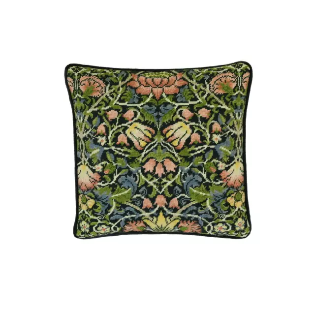 Bothy Threads stamped Tapestry Cushion Stitch Kit "Bell Flower", 35.5x35.5cm, TA