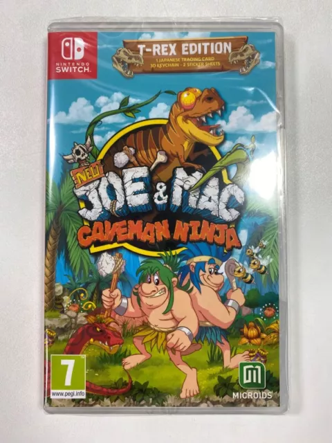 New Joe & Mac Caveman Ninja Switch Euro New (En/Fr/Es/De/It)