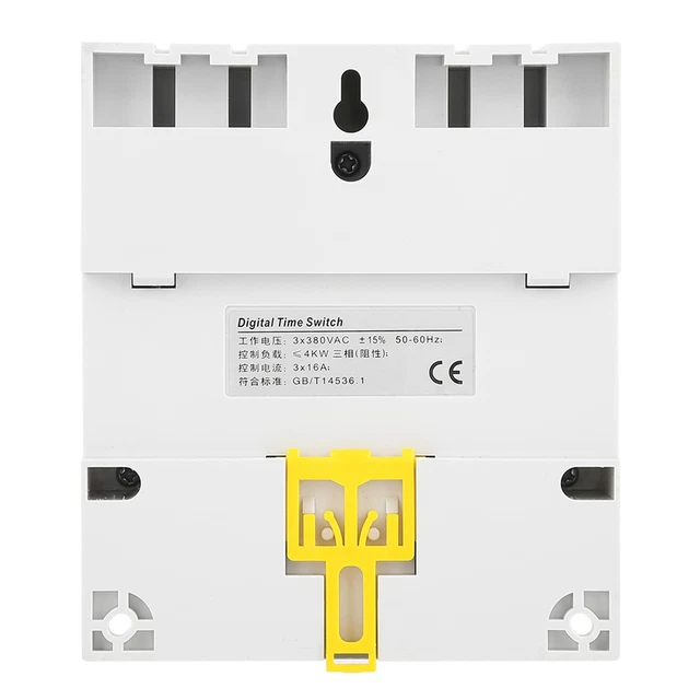 3 PHASES 380V Smart Digital Weekly Programmable Control Power Timer ...
