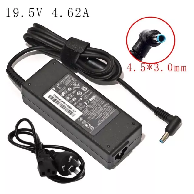 90W 19.5V 4.62A 4.5*3.0mm Laptop Charger AC Adapter For HP Pavillion X360 13-U