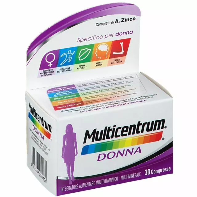 MULTICENTRUM Donna - Integratore alimentare per la donna 30 compresse