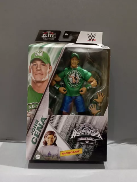 JOHN CENA - WWE Elite WrestleMania collection wresting action figure