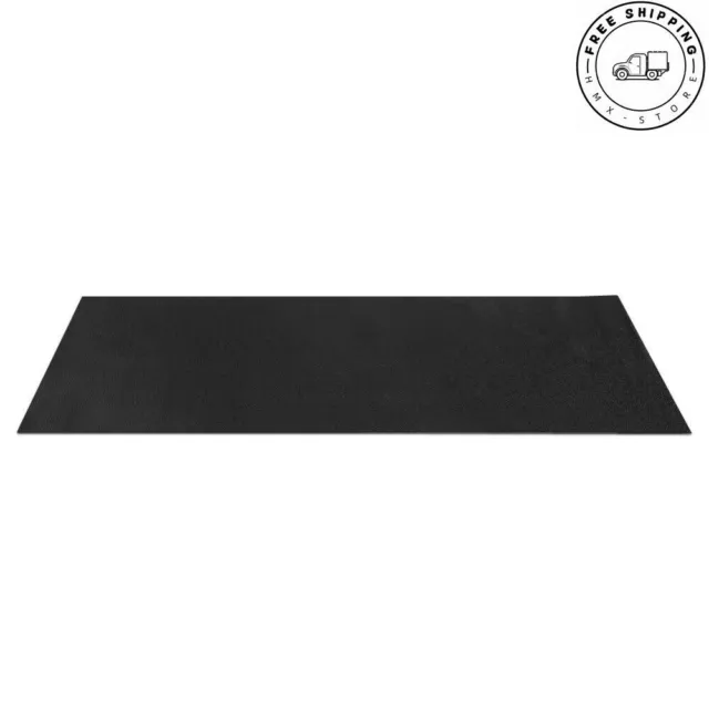 High Quality PVC Sport Fitness Equipment Mat Protect Your Floor Black 200*90*0.6