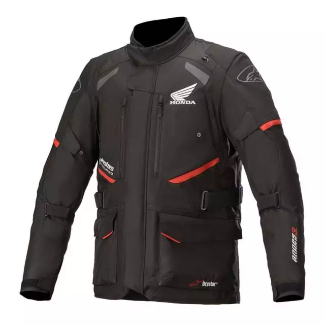 Alpinestars Honda Andes V3 Drystar Jacket Black -  Livraison gratuite!