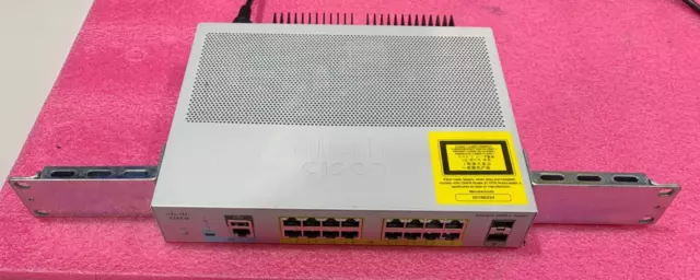 Cisco Catalyst WS-C2960L-16PS-LL 16-Port Gigabit Ethernet Switch W/ Power Cord