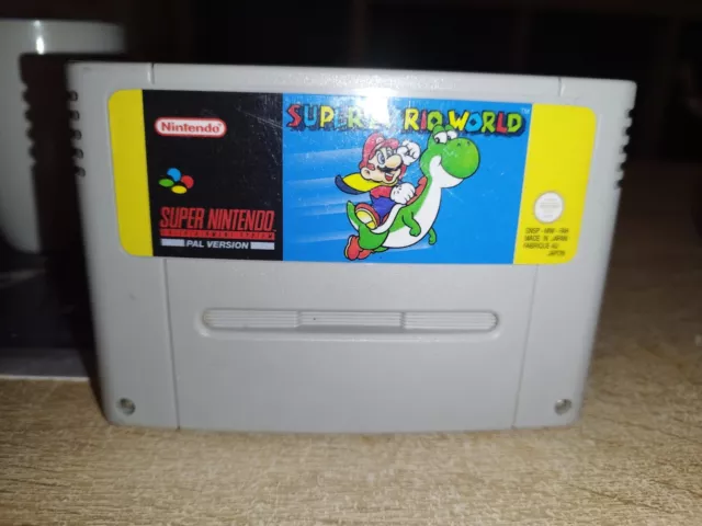 Super Mario World / Super Nintendo SNES / PAL / FR / FAH