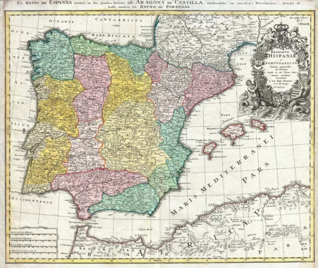 Mapa De Portugal Fisico Politico 61x91,5cm Gpe4799 - Americana Pro