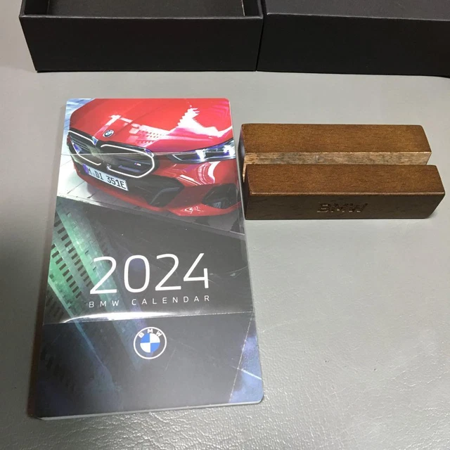 BMW Desk calendar 2024 from japan