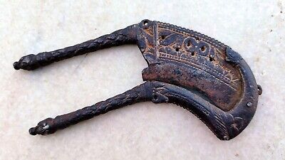 Antique Old Rare Beautiful Hand Jali Cut Carving Museum Quality Betel Nut Cutter