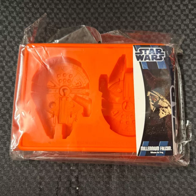 Star Wars Party Millennium Ice Tray Cube Chocolate Jello Silicone Molds Kid Fun