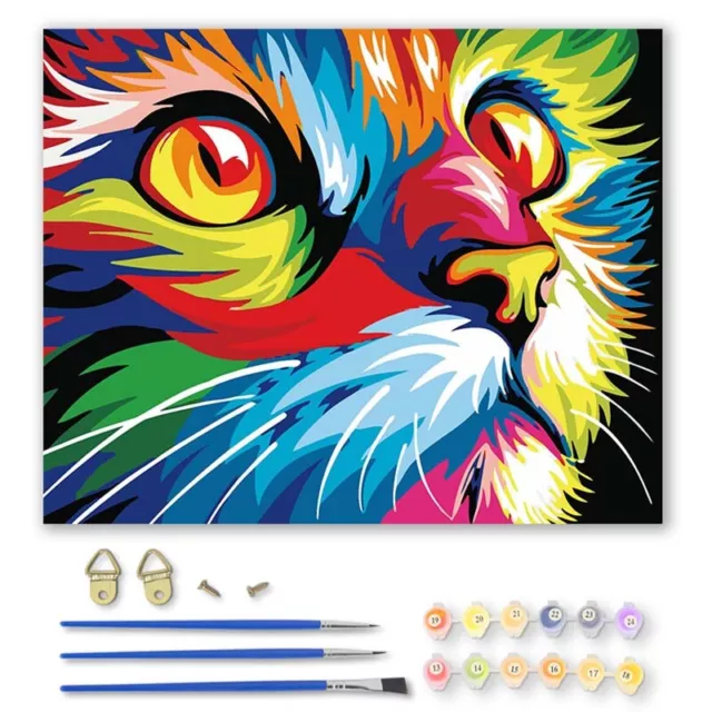 DIY Acrylic Painting Kit Paint By Numbers for Adult Children Beginners AU Stock