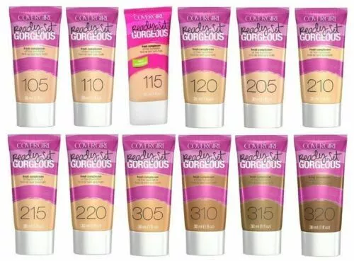 Covergirl Ready, Set Gorgeous Oil-Free Foundation ~ Pick Your Shade