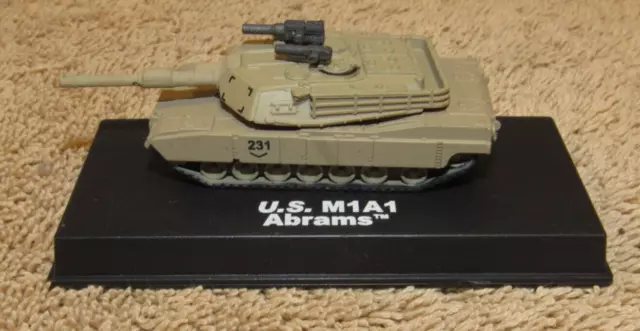 Unimax Forces of Valor US M1A1 1:144 Scale Abrams Tank Desert Tan 2009