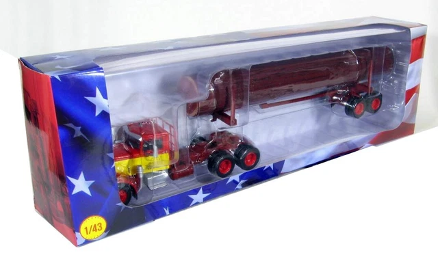 Altaya IXO Peterbilt 352 H John F. Ivory - 1/43 - Camion Américain Avec Semi-remorque - Occasion