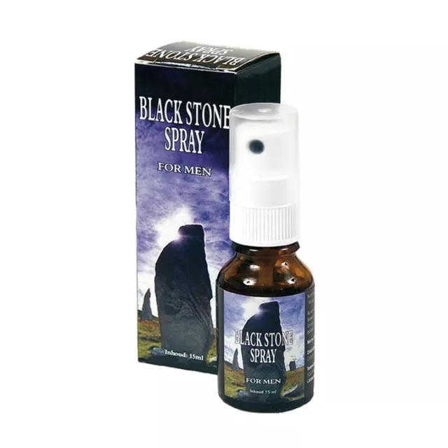 Spray retardant l'éjaculation Black Stone - 15 ml