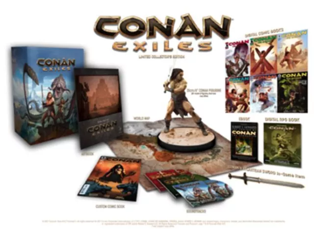 Conan Exiles - Sony Playstation 4 PS4 Collector's Limited Edition + Game Bonus