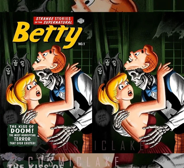 Betty Veronica Friends Beach Party 1 Strange Venus 19 Virgin Variant Set Archie☪
